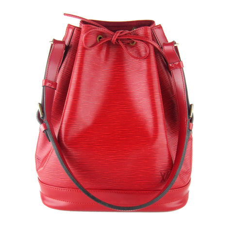Louis Vuitton Red Epi Noe
