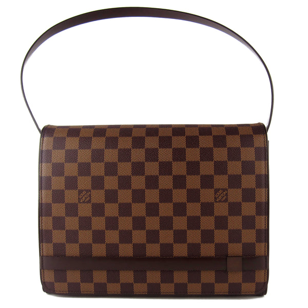 Louis Vuitton Damier Ebene Large Tribeca Shoulder Bag