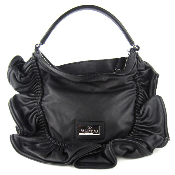 Valentino Large Soft Ruffle Tote