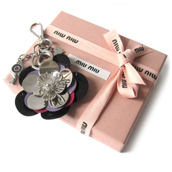 Miu Miu Flower Key Charm - NEW