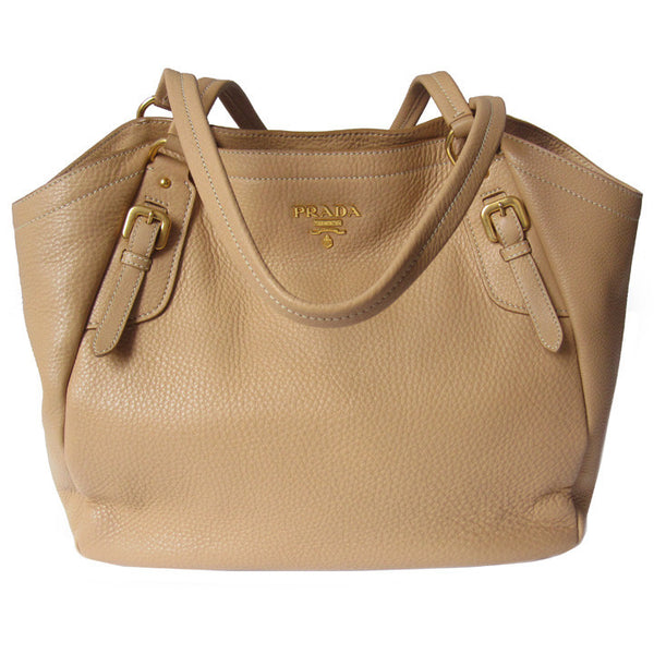Prada Large Vitello Daino Tote - NEW