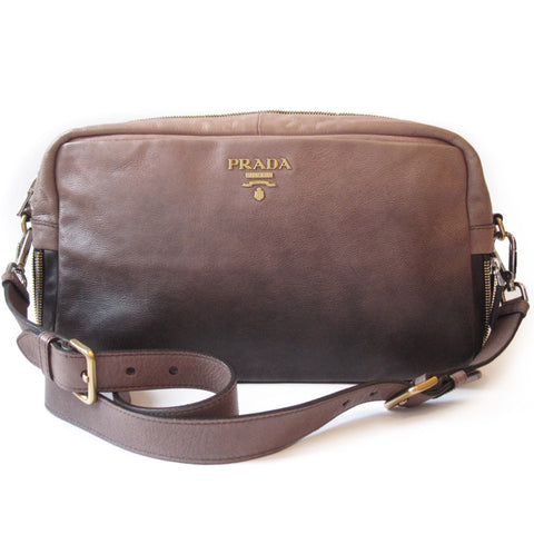 Prada Sfumato Cross-Body Clutch Bag