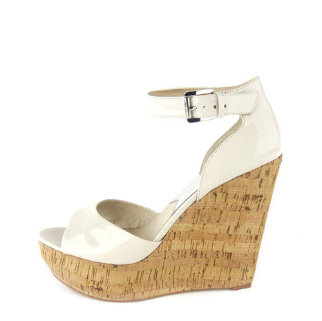 Michael Kors Patent Wedge Sandals sz 10M