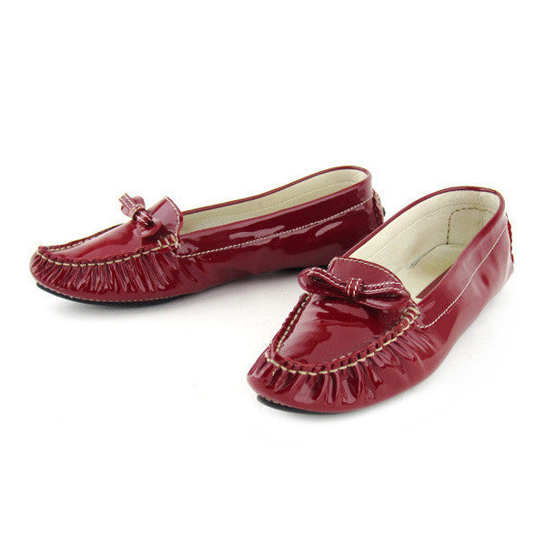 Marc Jacobs Patent Cherry Loafers 9