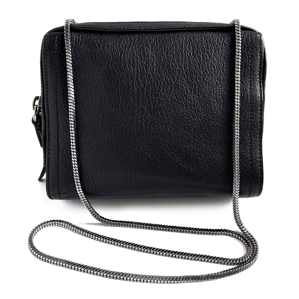 Philip Lim Textured Leather Square Chain Shoulder Bag
