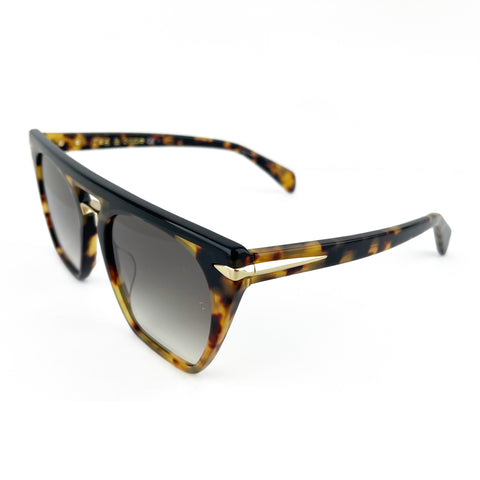 Rag & Bone Flat Top Tortoise Sunglasses