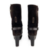 Stuart Weitzman Brown Suede & Leather Boots Sz 5
